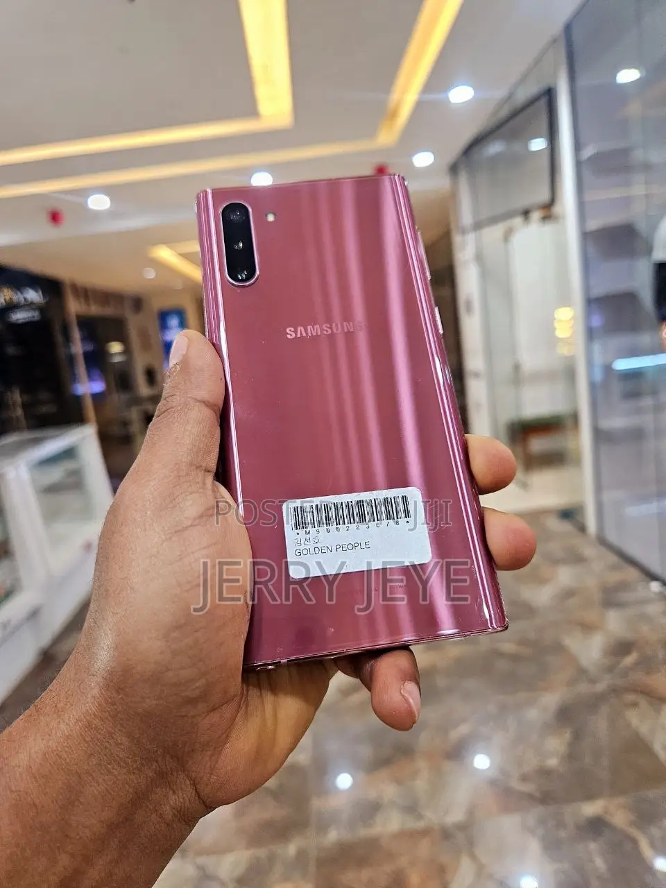 New Samsung Galaxy Note 10 5G 256 GB Rose Gold