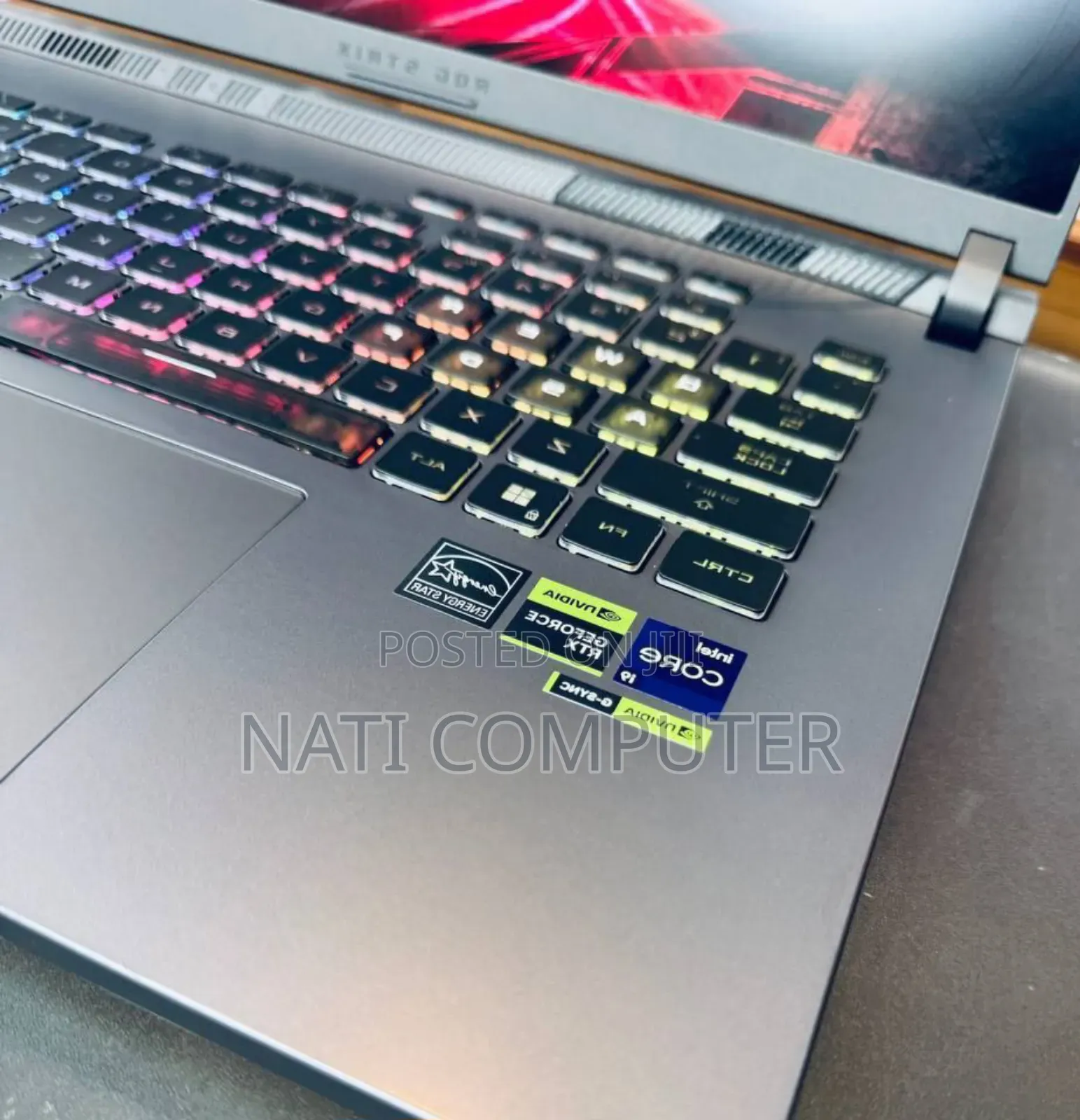 New Laptop Asus ROG Strix G16 G614 32GB Intel Core I9 SSD 1T