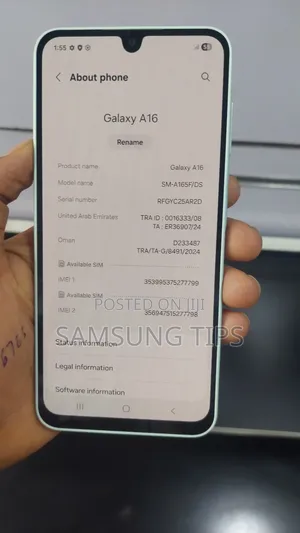 New Samsung Galaxy A16 128 GB