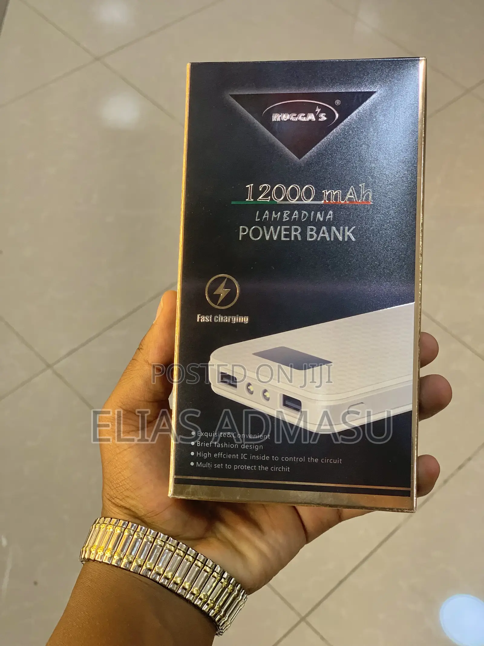 Ruggas 12000mah Power Bank | Fast Charging