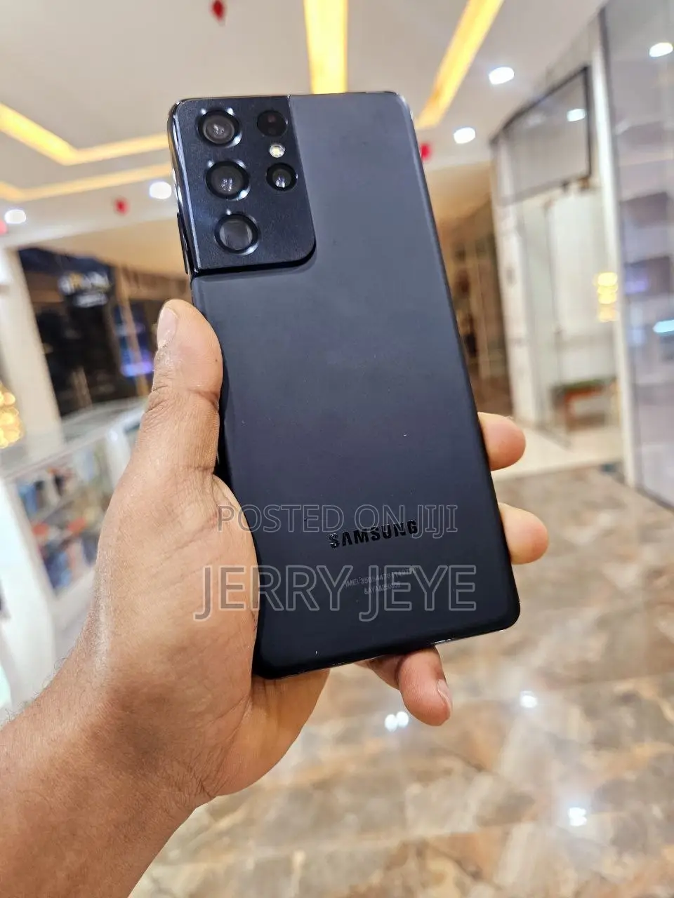 New Samsung Galaxy S21 Ultra 5G 128 GB Black