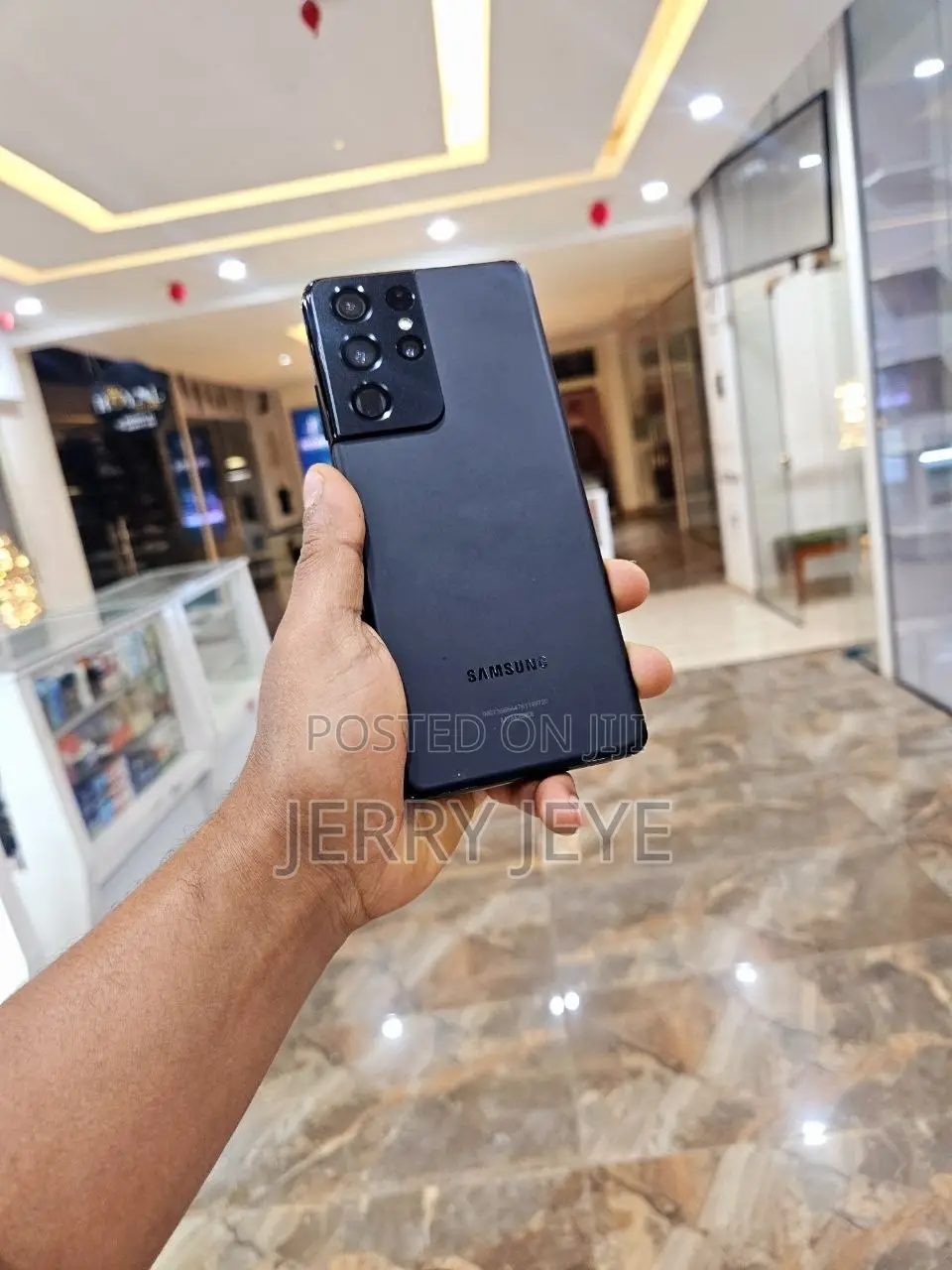 New Samsung Galaxy S21 Ultra 5G 128 GB Black