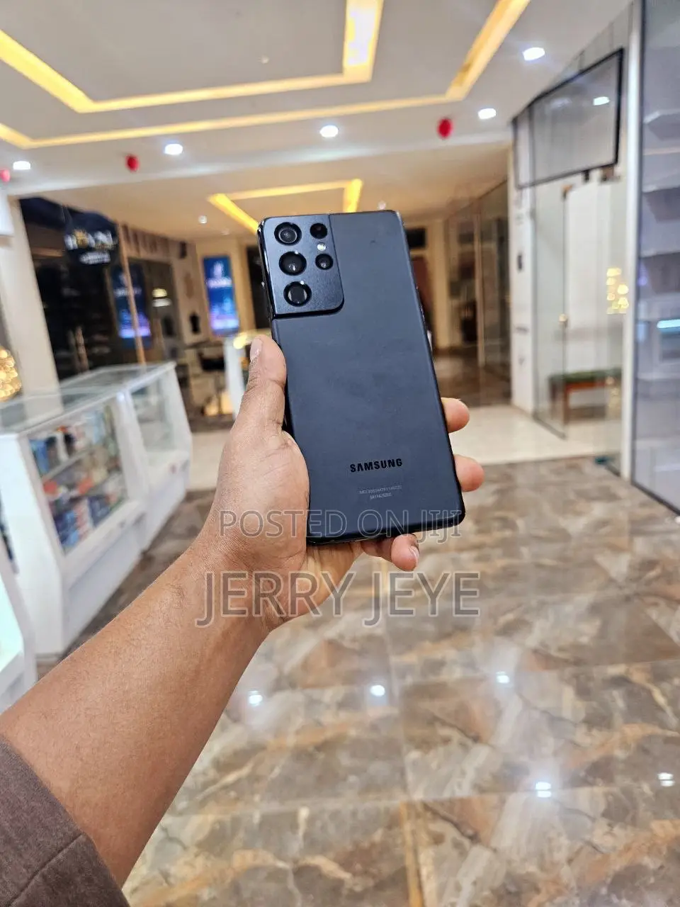 New Samsung Galaxy S21 Ultra 5G 128 GB Black