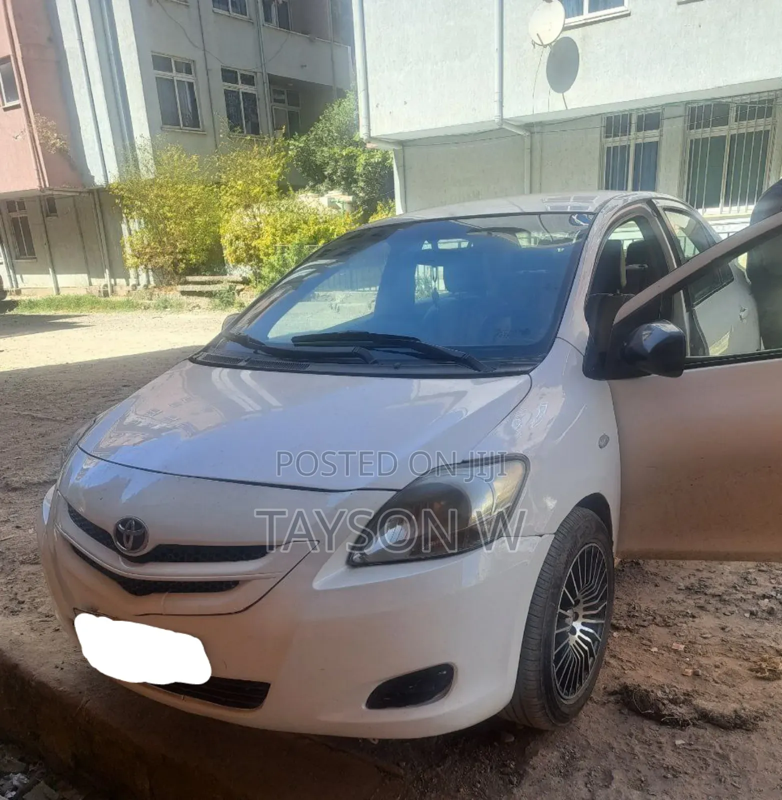Toyota Yaris 2007 White
