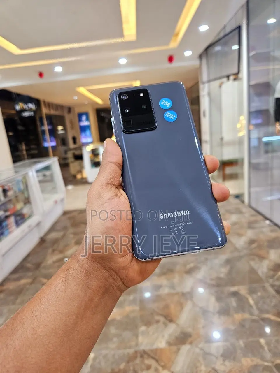 New Samsung Galaxy S20 Ultra 5G 256 GB Black