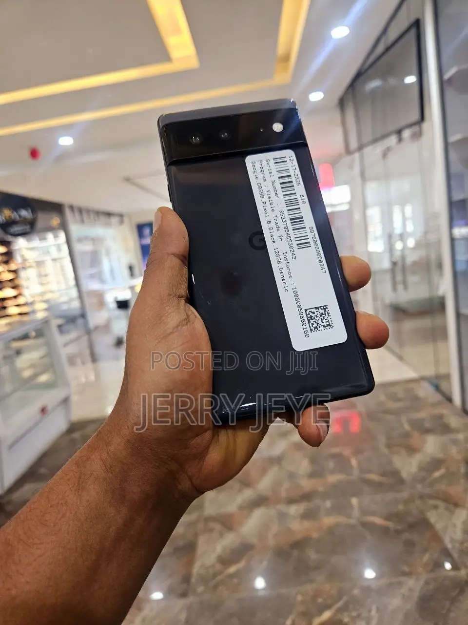 New Google Pixel 6 128 GB Black