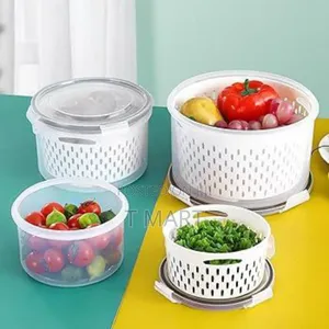 4-in-1 Strainer Container Set