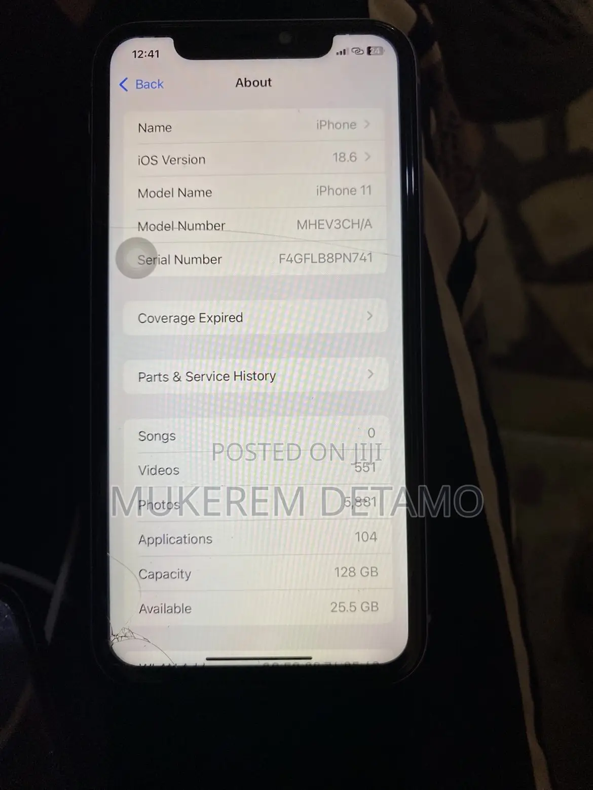 Apple iPhone 11 128 GB Purple