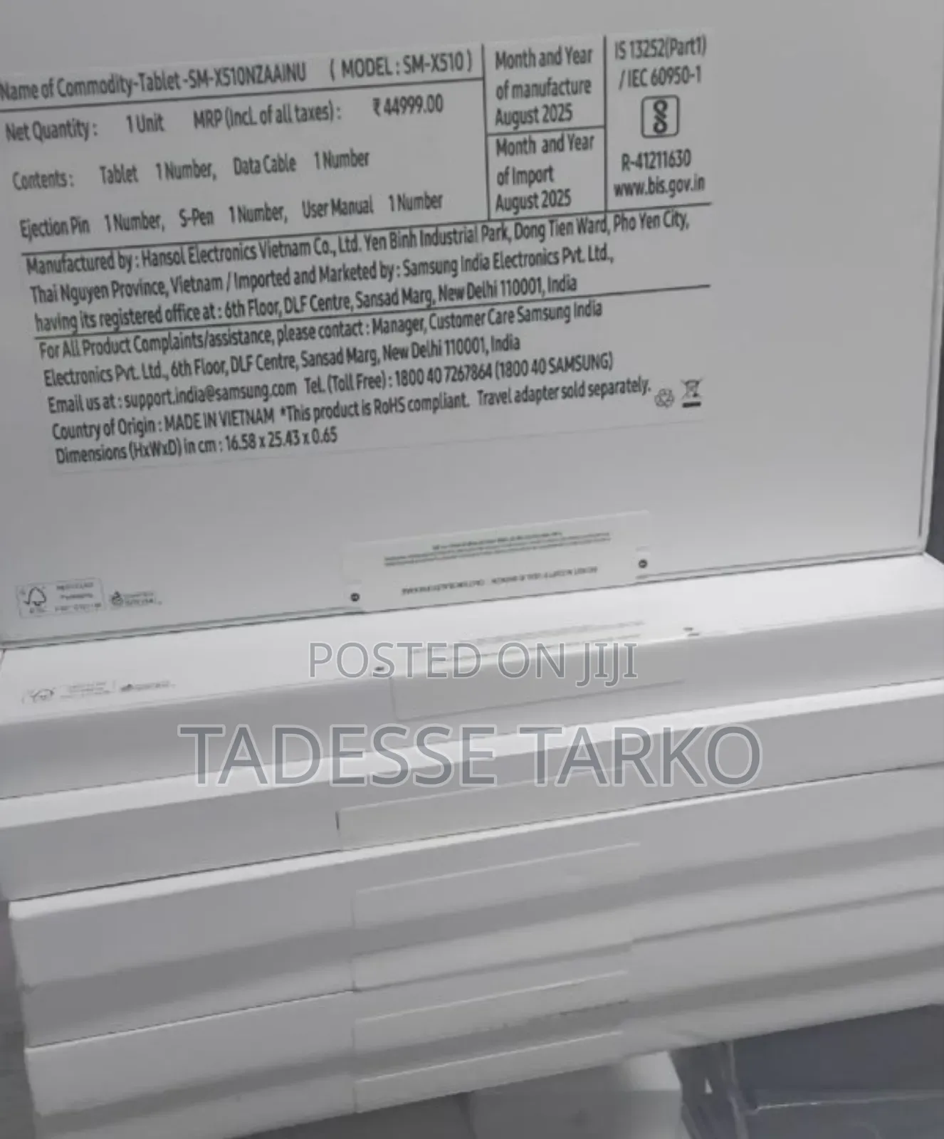 New Samsung Galaxy Tab S9 128 GB Silver