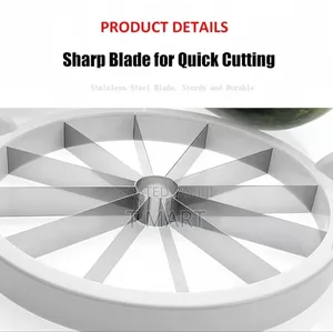Extra Large Watermelon Slicer Cutter, Stainless Steel