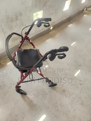 With Seat Walker Entros Premium Aluminum Lightweight Foldable Height