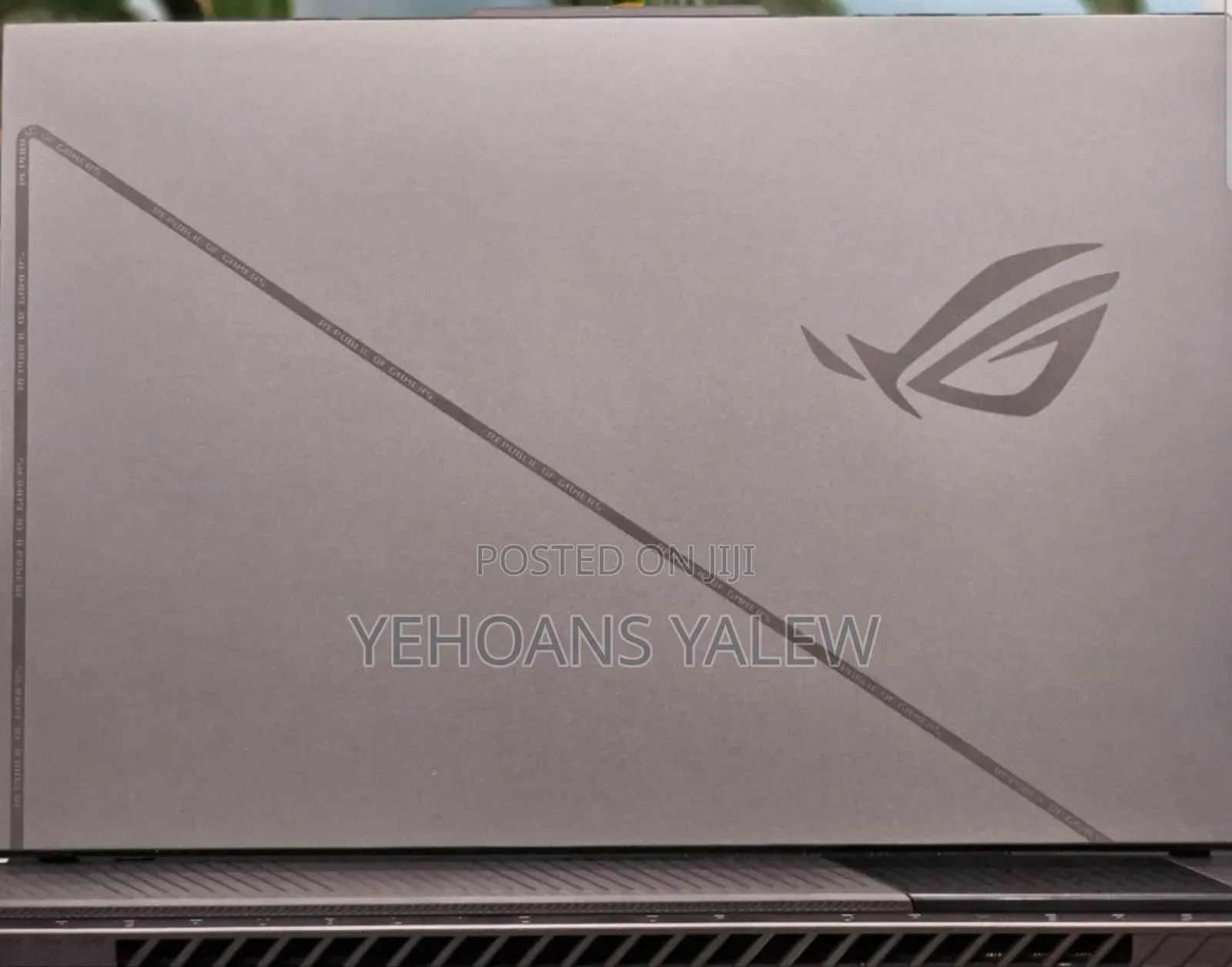 New Laptop Asus ROG GX800VH 32GB Intel Core I9 SSD 2T