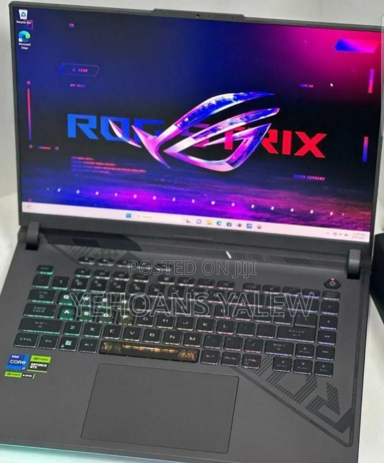 New Laptop Asus ROG GX800VH 32GB Intel Core I9 SSD 2T