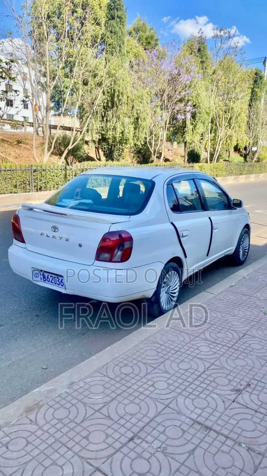 Toyota Platz 1.0 FWD 2001 White