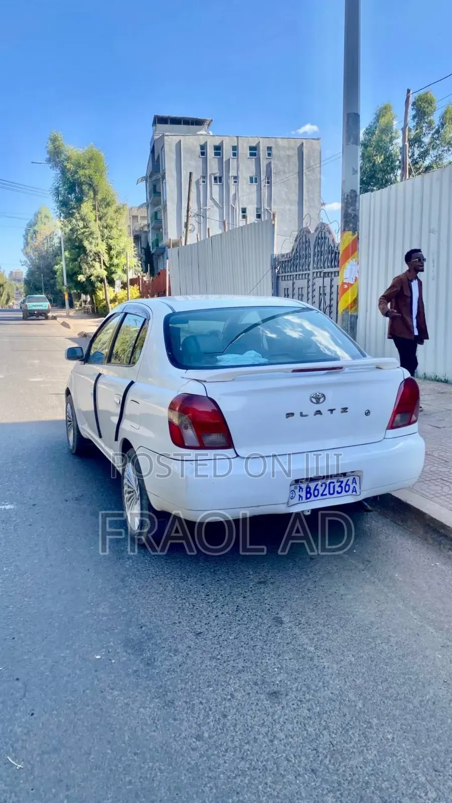 Toyota Platz 1.0 FWD 2001 White