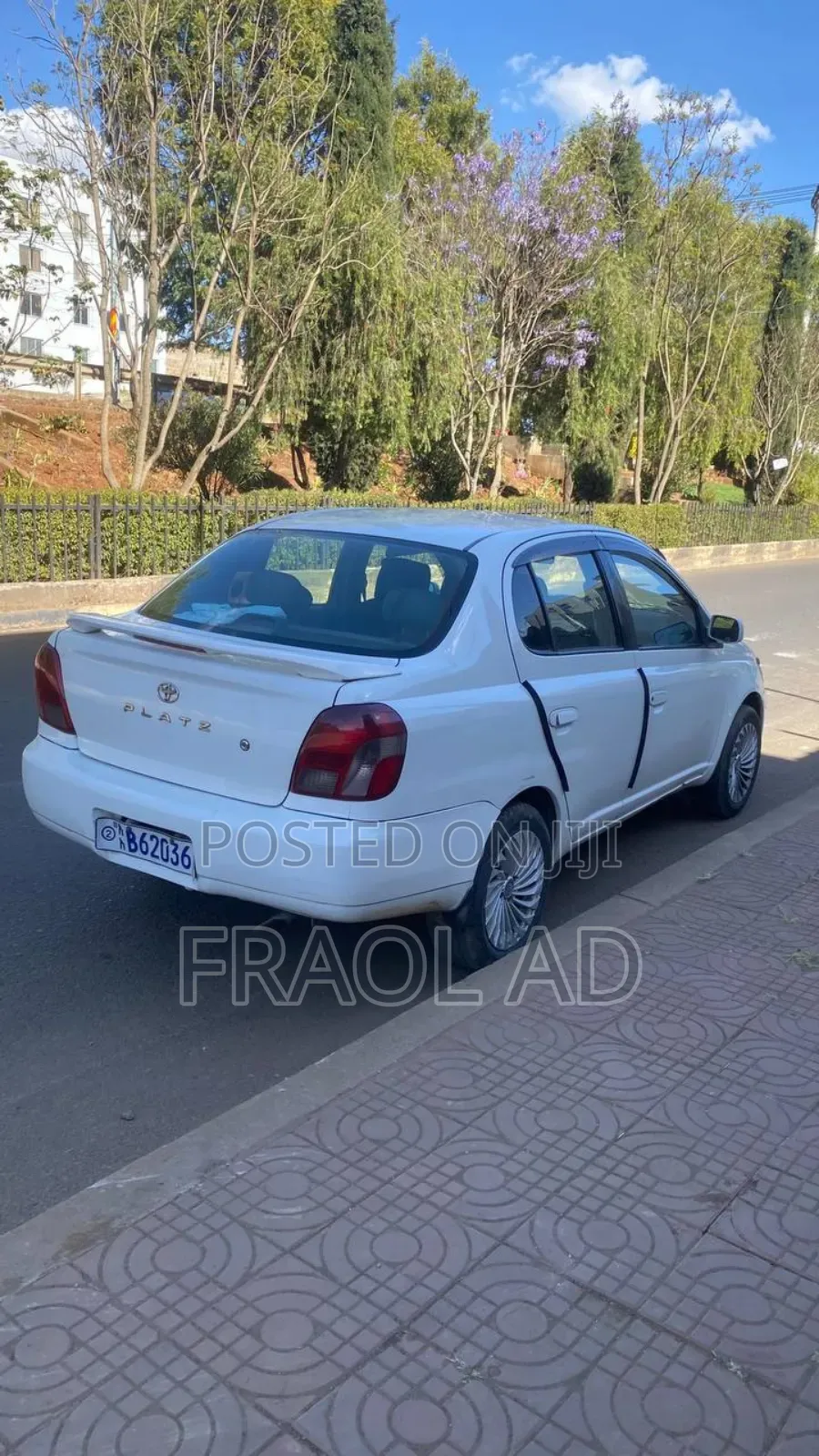 Toyota Platz 1.0 FWD 2001 White