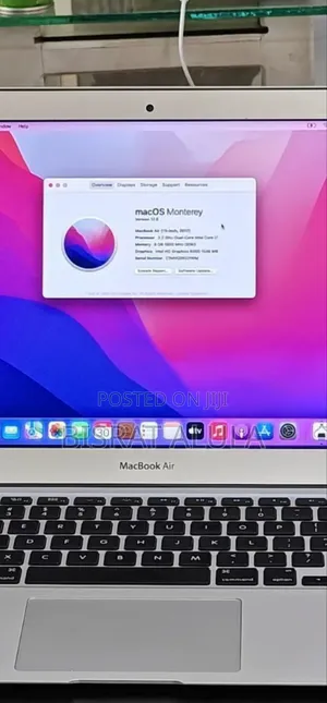 New Laptop Apple MacBook Air 2017 8GB Intel Core I7 SSD 512GB