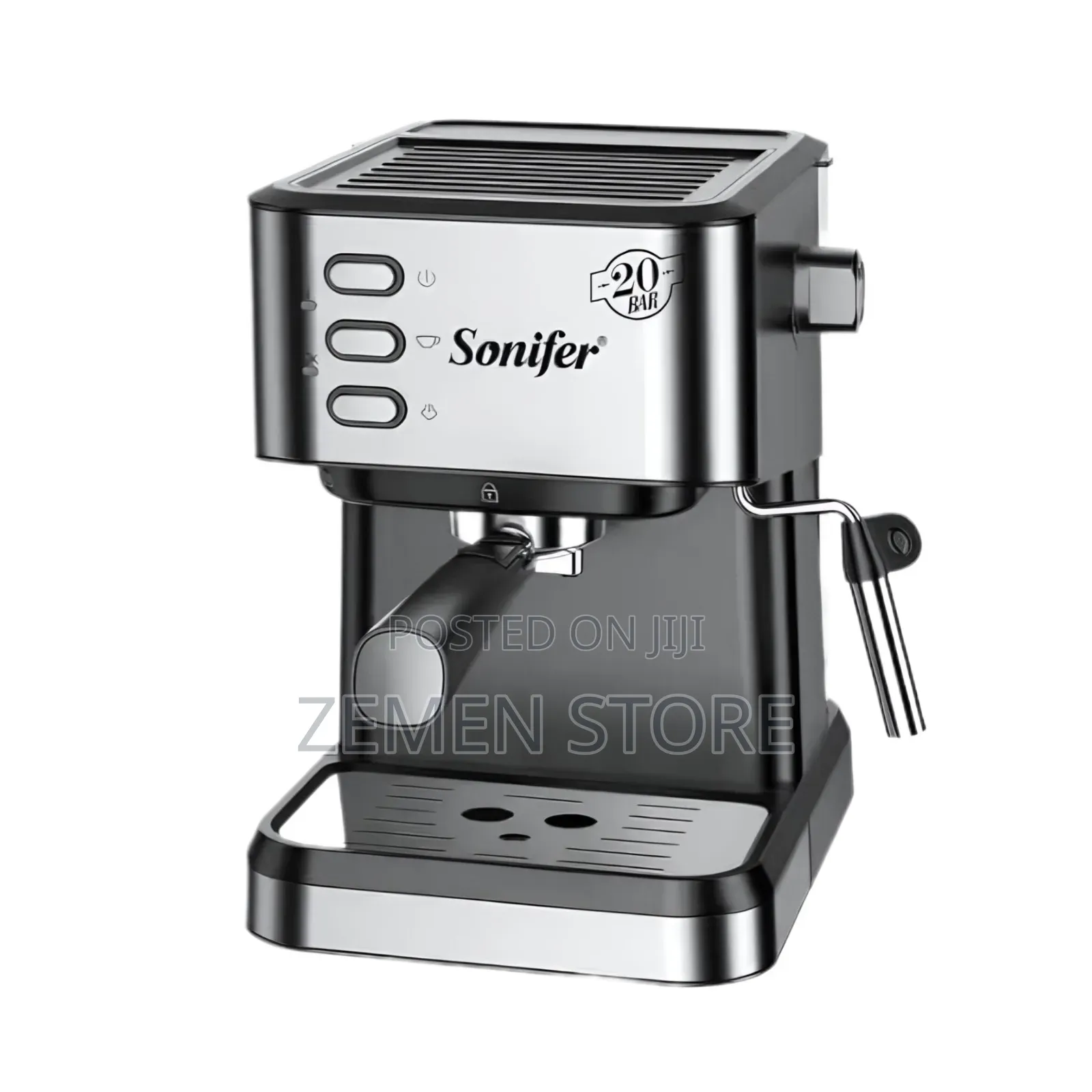 Sonifer 20-Bar Espresso Machine | ሶኒፈር የባለሙያ ቡና ማፍያ ማሽን