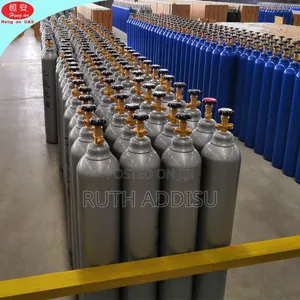 Filled Oxygen 20 30 40 Litter Cilinder Price in Ethiopia የተሞላ ኦክሲጅን
