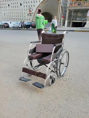 Toilet Wheelchair/Removable"Potty" or Waste Bin for Commode Function