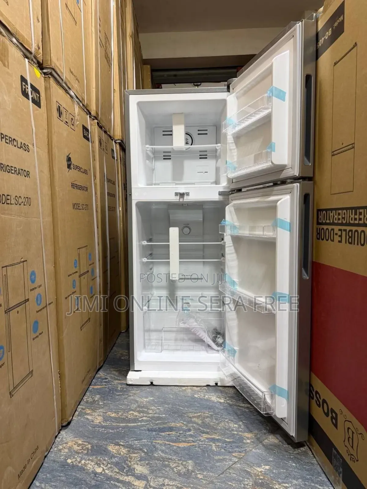 Boss Refrigerator Model 450l Fan Sistem New Brand Model