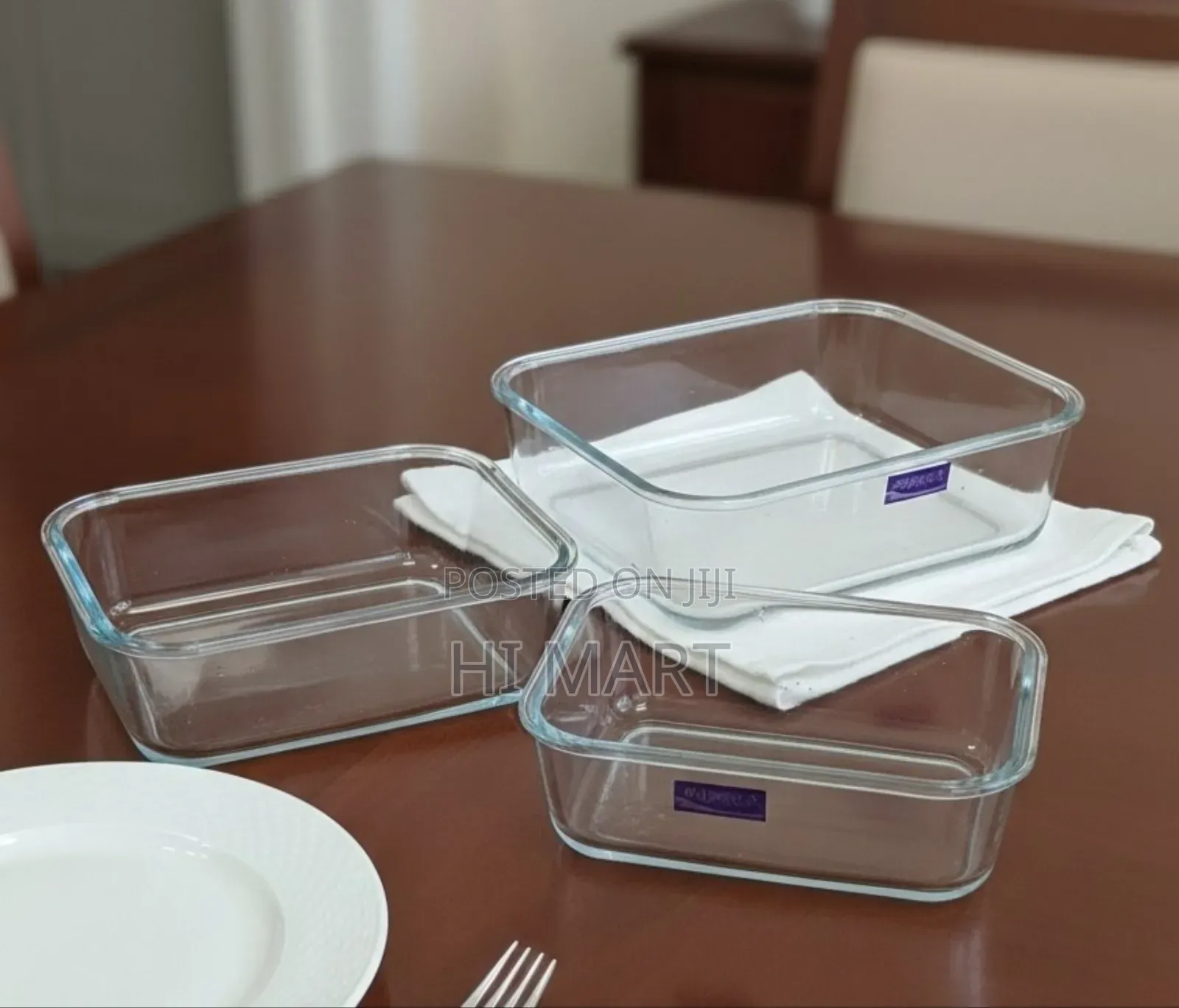 3pcs Deli High Quality Glass Ware