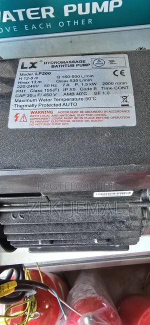 Hydromassage Bathtub Pump