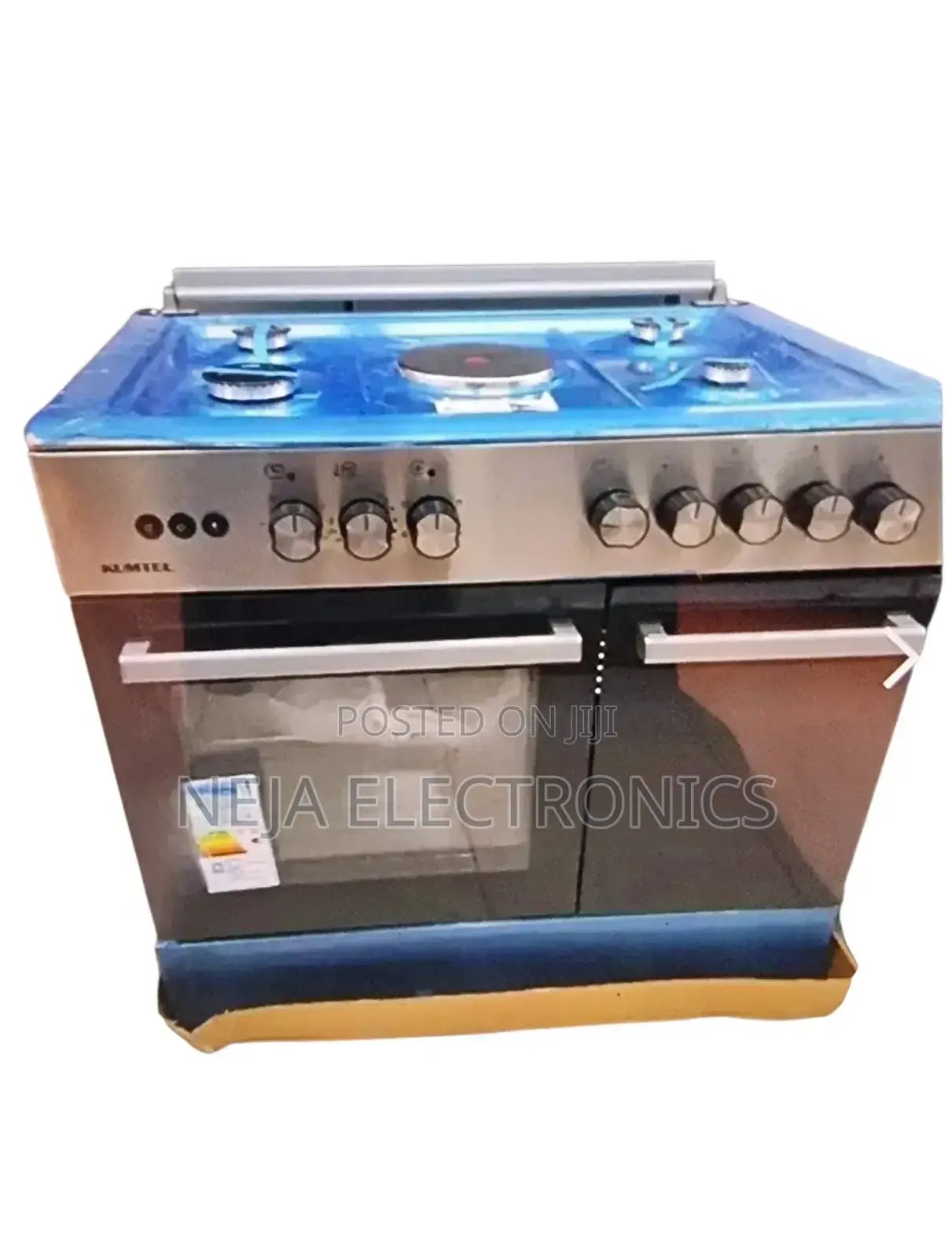 Kumtel Ovens 4-Gas 1-Elec 90.Cm for in Delivery