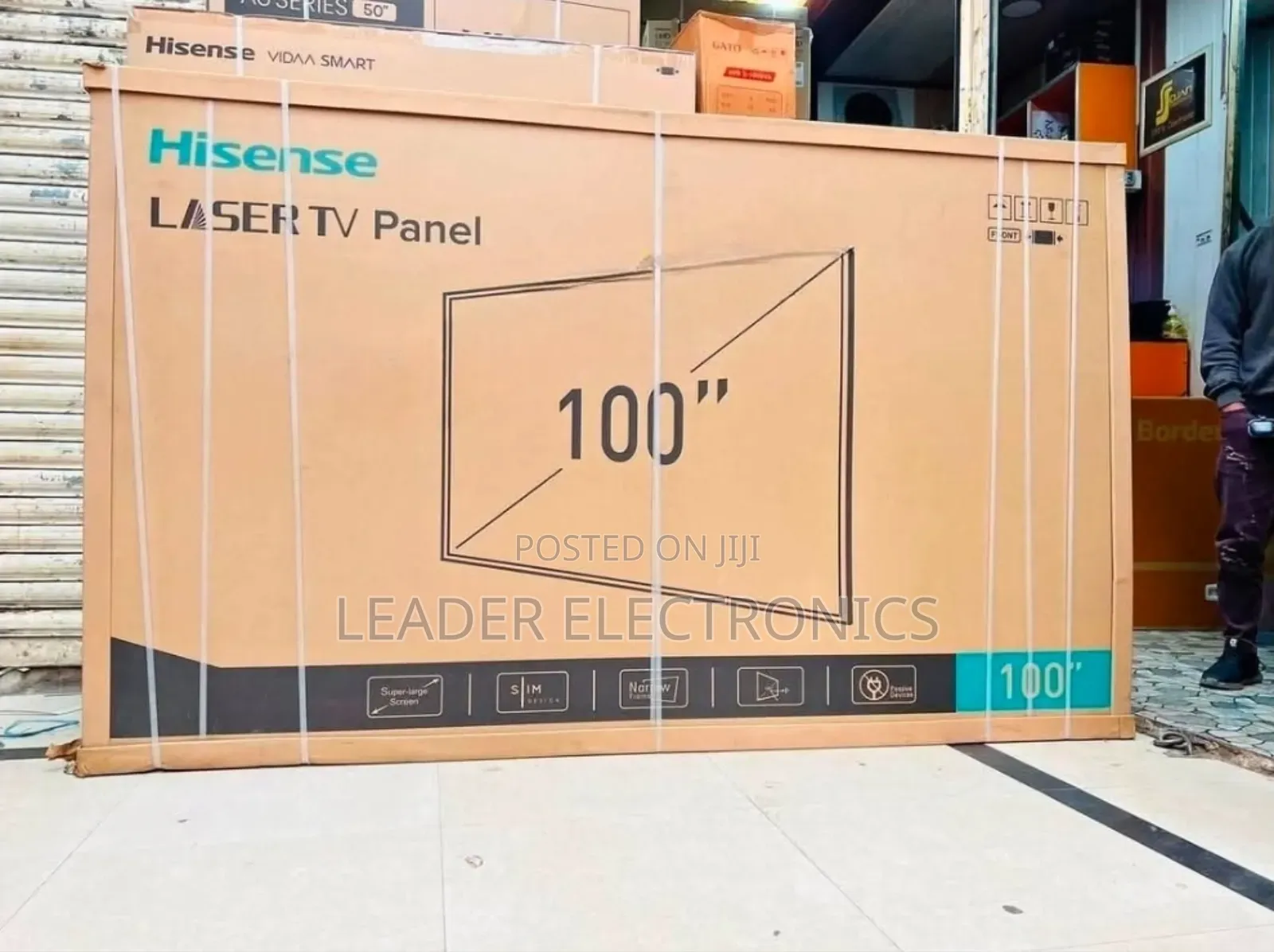 Hisense 100'' Laser Tv Panel – Giant Screen Cinema Without the Bulk