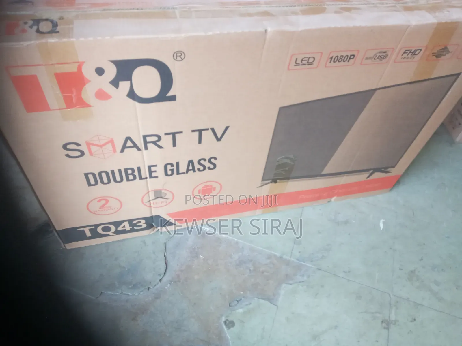 T Q 43inch Tv Smart Android New 20 25 Model