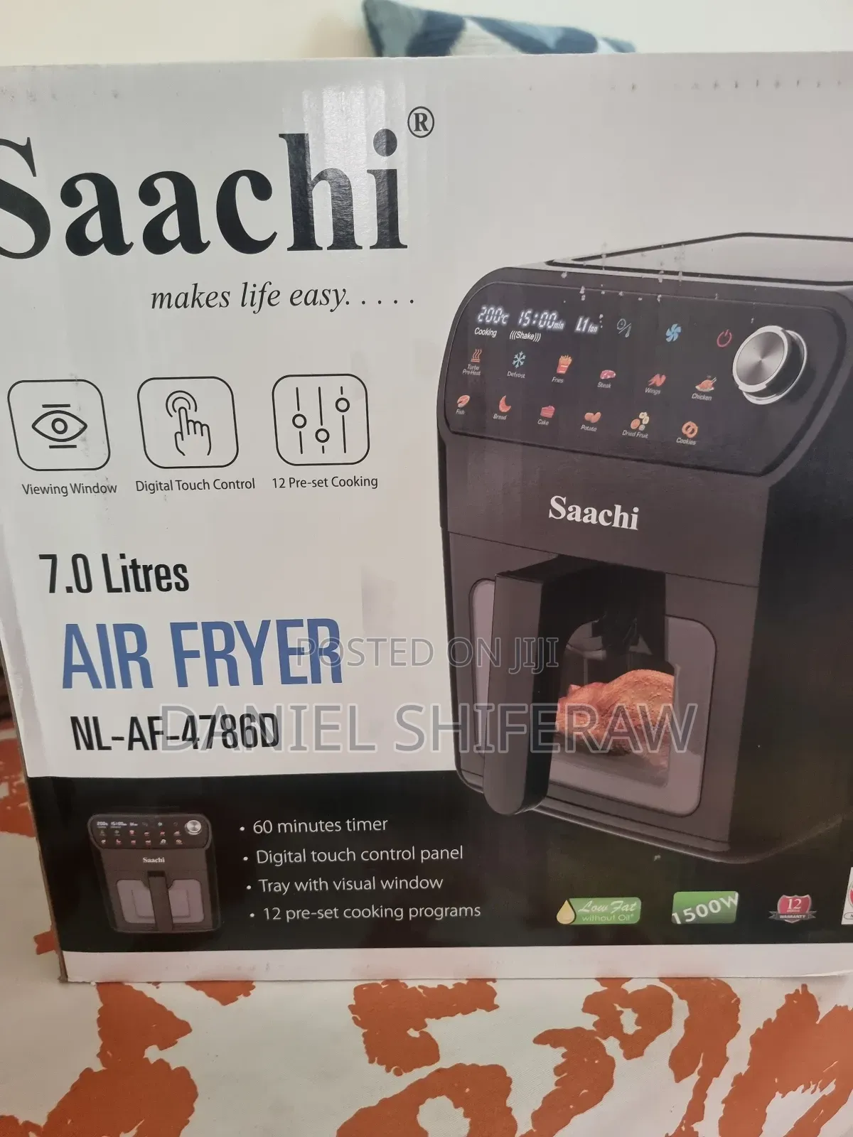 Air Fryer/ Saachi