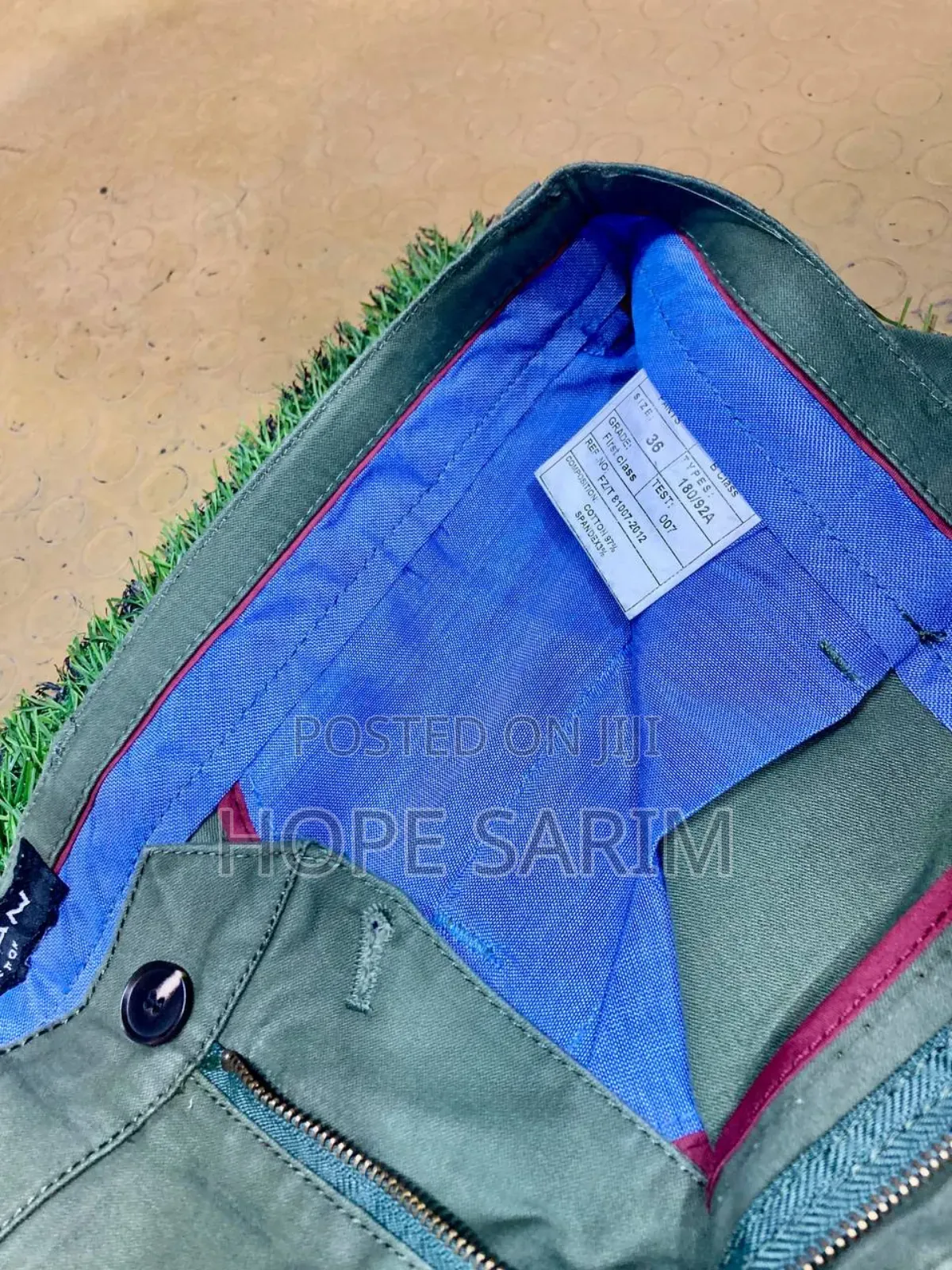 ከ 32 - 42 Kaki Made in Thailand