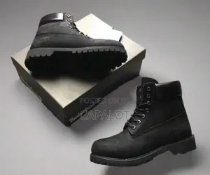 Timberland Black Boots — Brand New | Stand Solid. Walk Different.