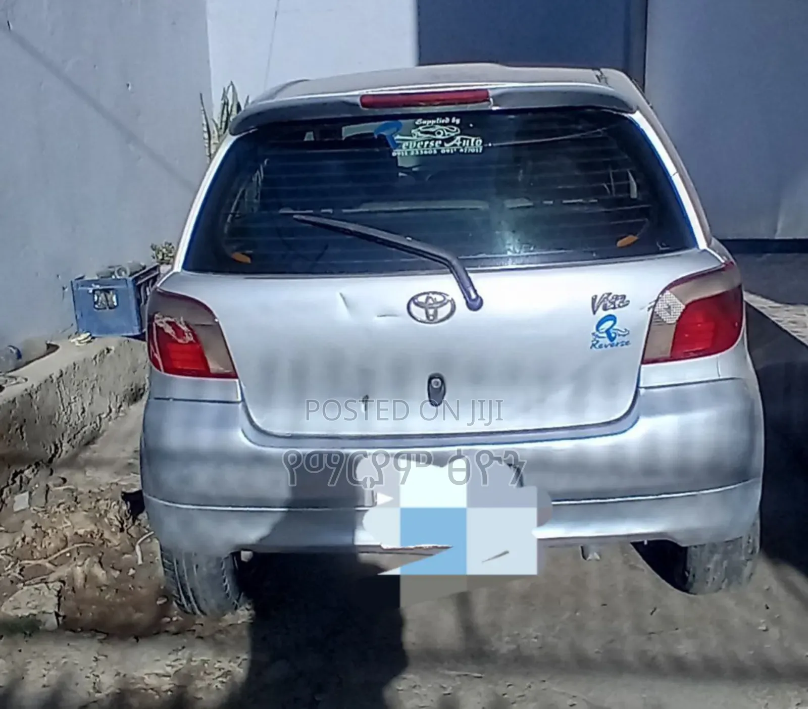 Toyota Vitz 1.3 AWD 3dr 2001 Silver