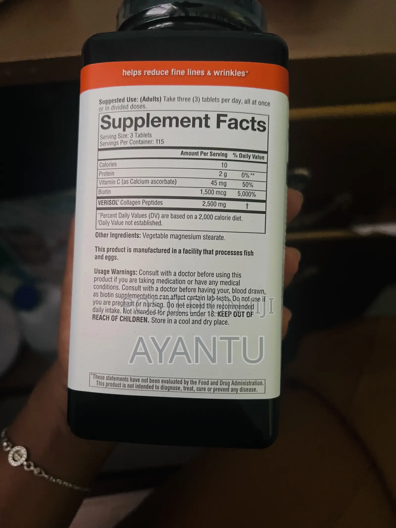 Verisol Collagen Supplement