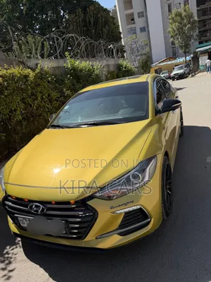 Hyundai Avante 2017 Yellow