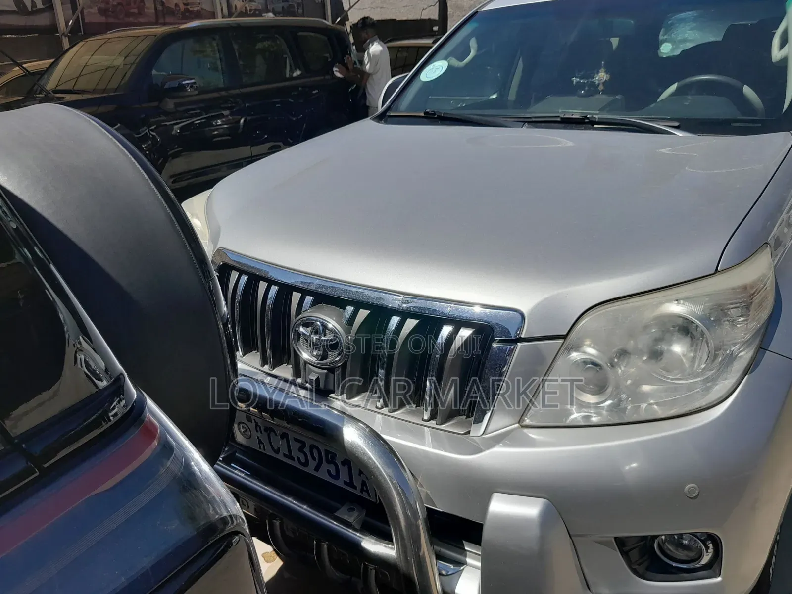 Toyota Land Cruiser Prado 2014 Ivory