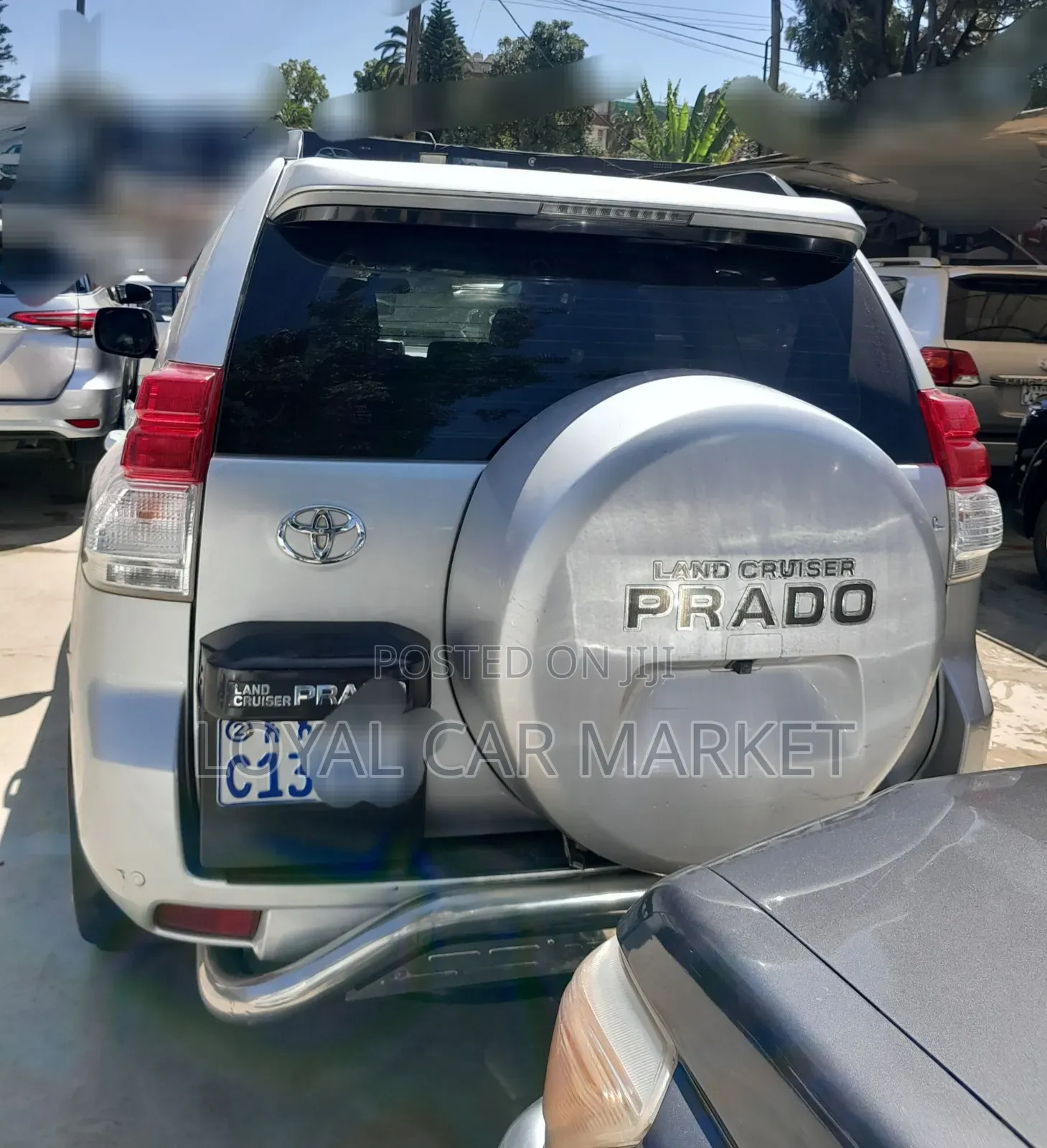 Toyota Land Cruiser Prado 2014 Ivory