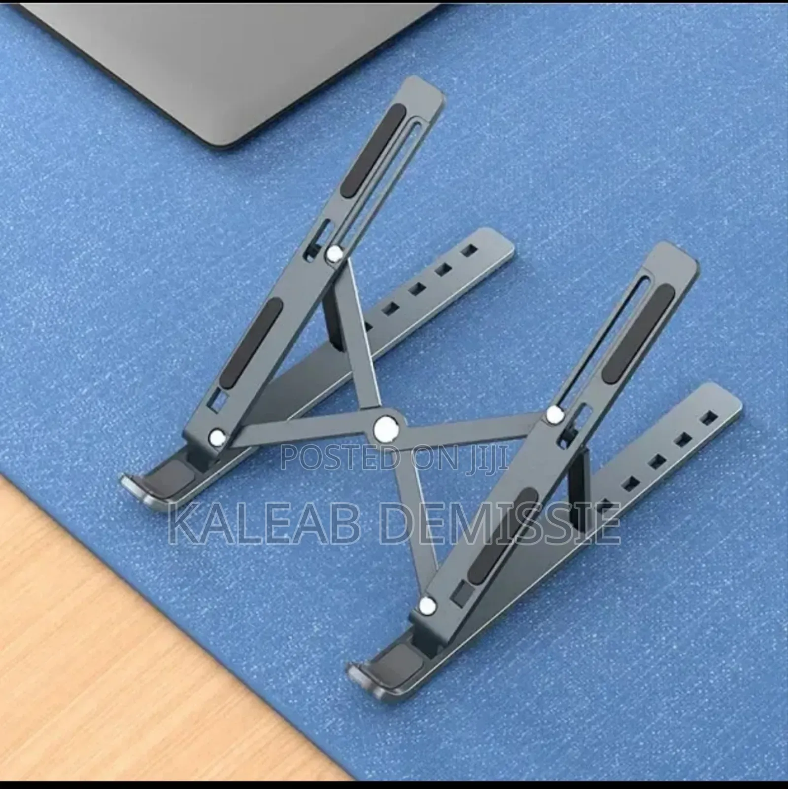 Foldable Height Adjustable Metal Frame Laptop Stand