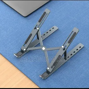 Foldable Height Adjustable Metal Frame Laptop Stand