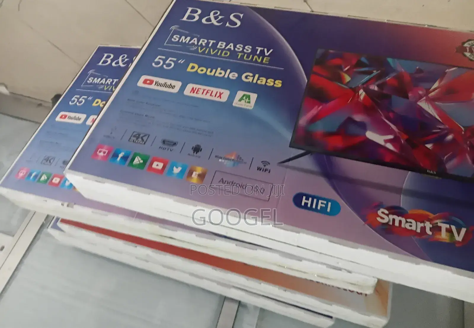 B S Smart Tv 55inch Tv