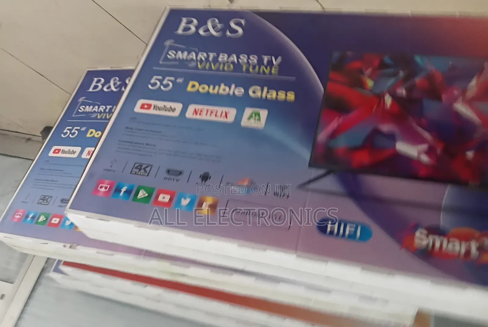 B S Smart Tv 55inch Tv