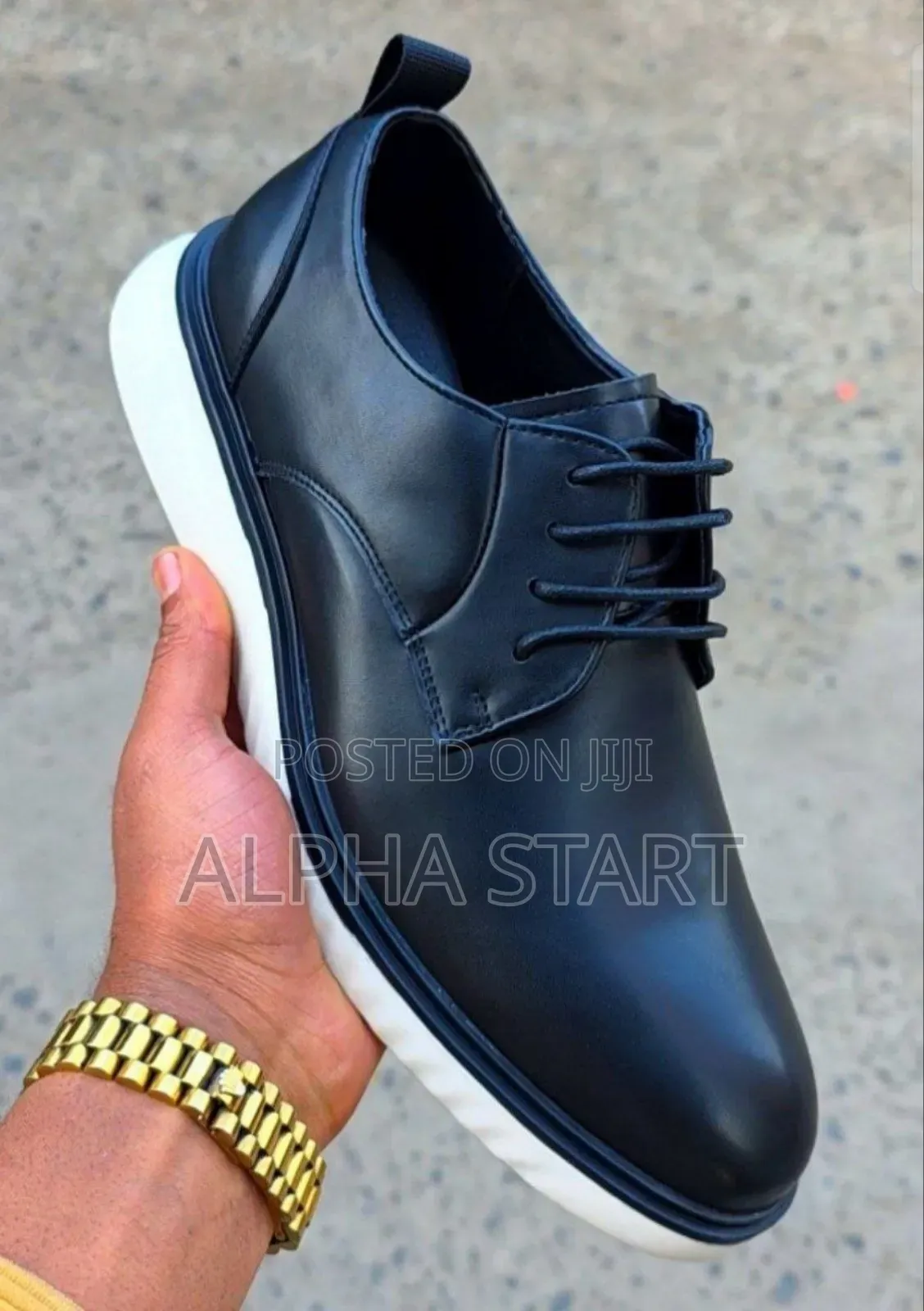 Casual Flat Leather Shoes High Master Quality Flat Full Lather 3 Color