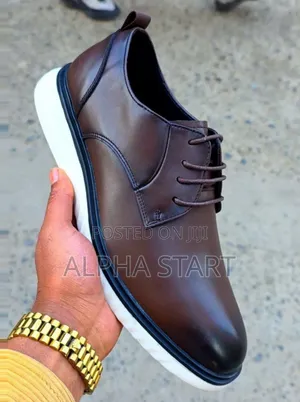 Casual Flat Leather Shoes High Master Quality Flat Full Lather 3 Color