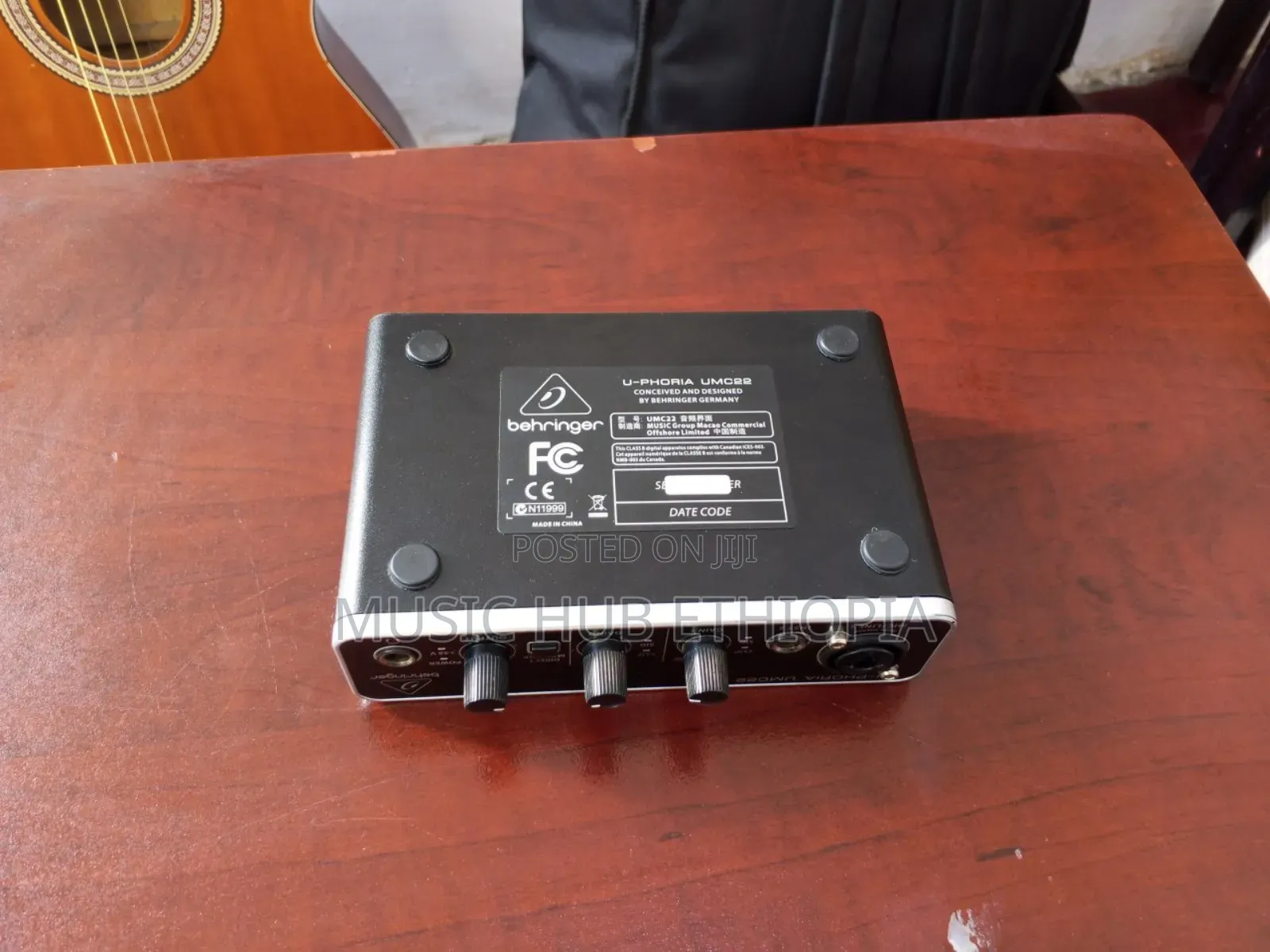 Behringer U-Phoria Umc22 Sound Card