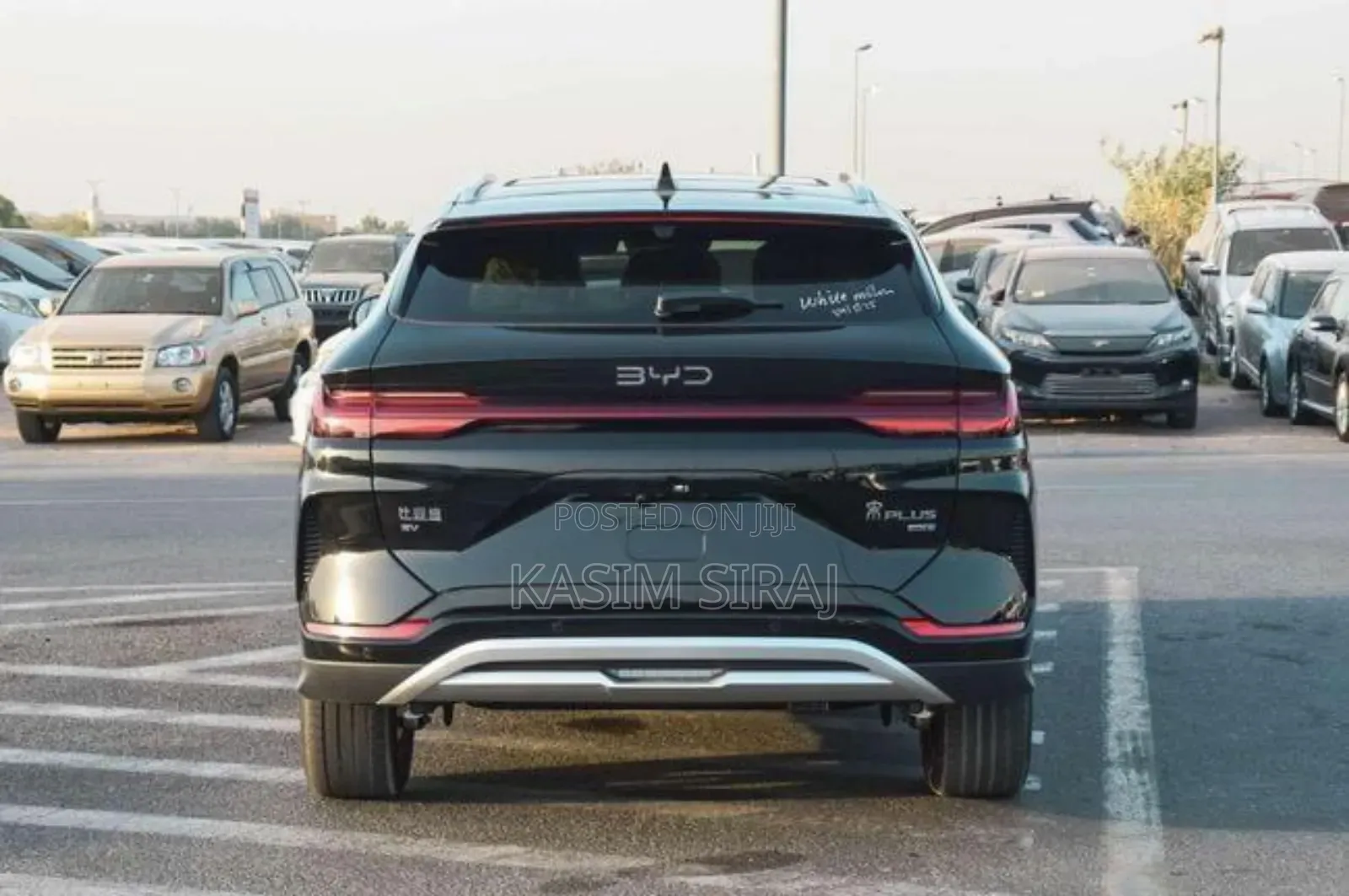 New BYD Song Plus 2025 Black