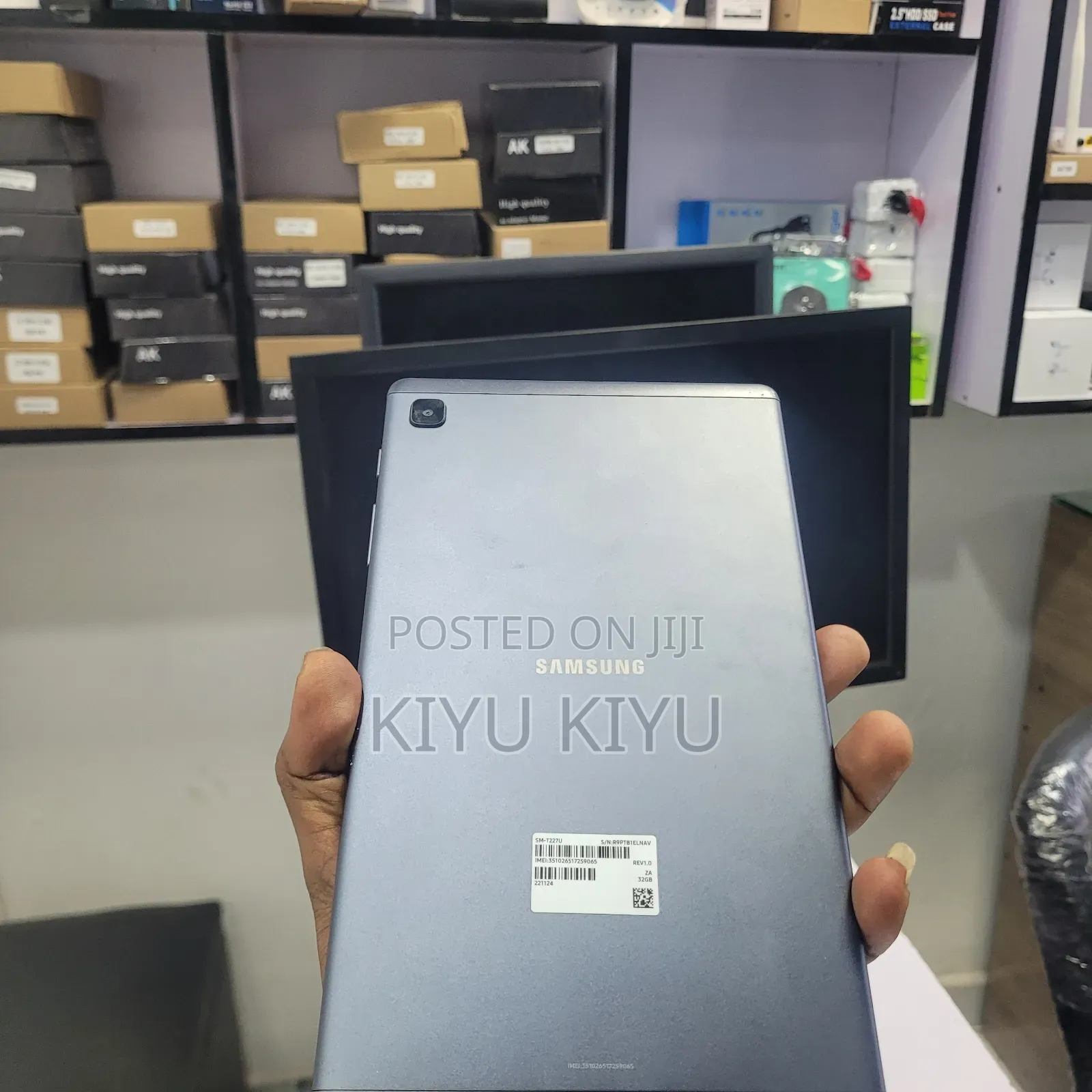 New Samsung Galaxy Tab A7 Lite 32 GB Black