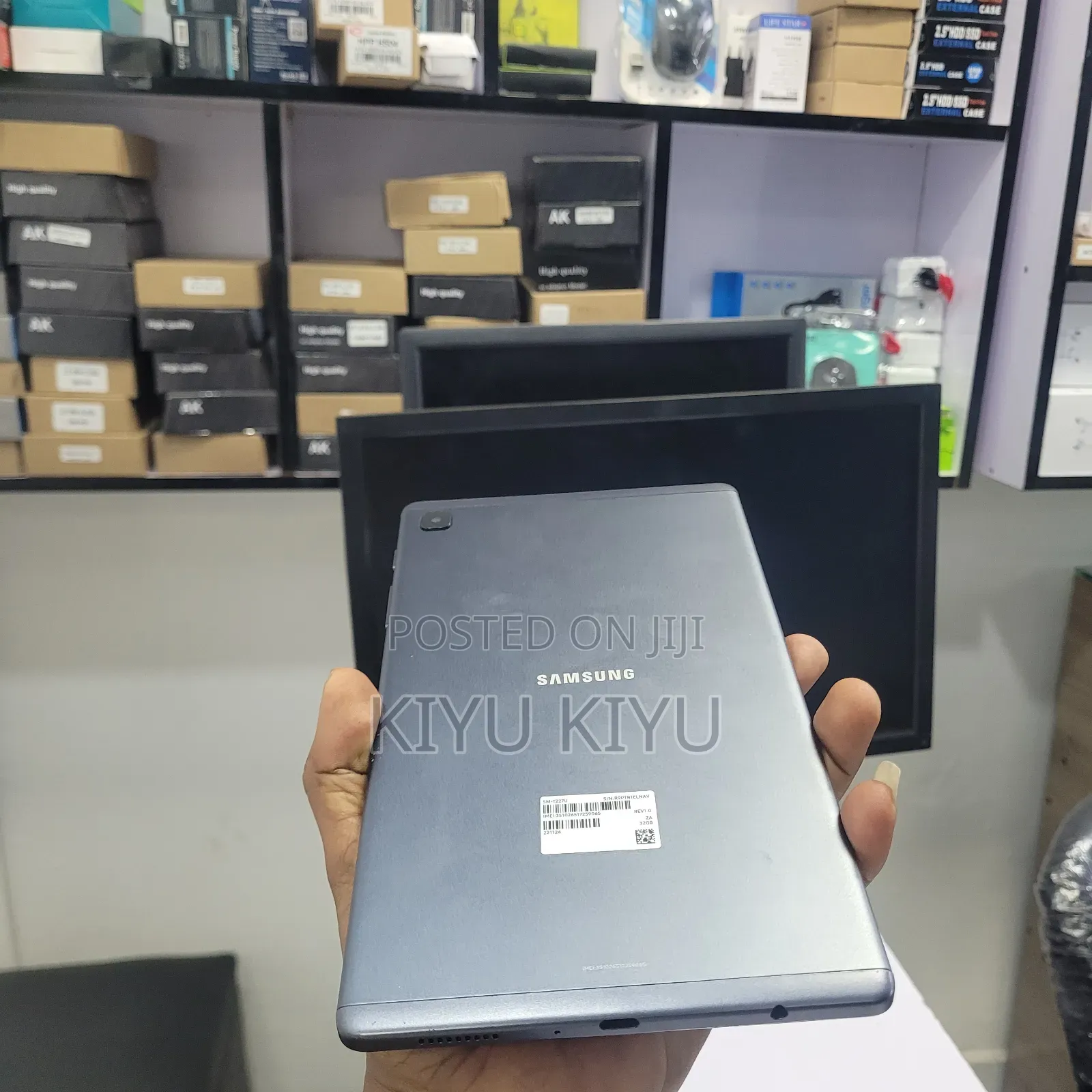 New Samsung Galaxy Tab A7 Lite 32 GB Black