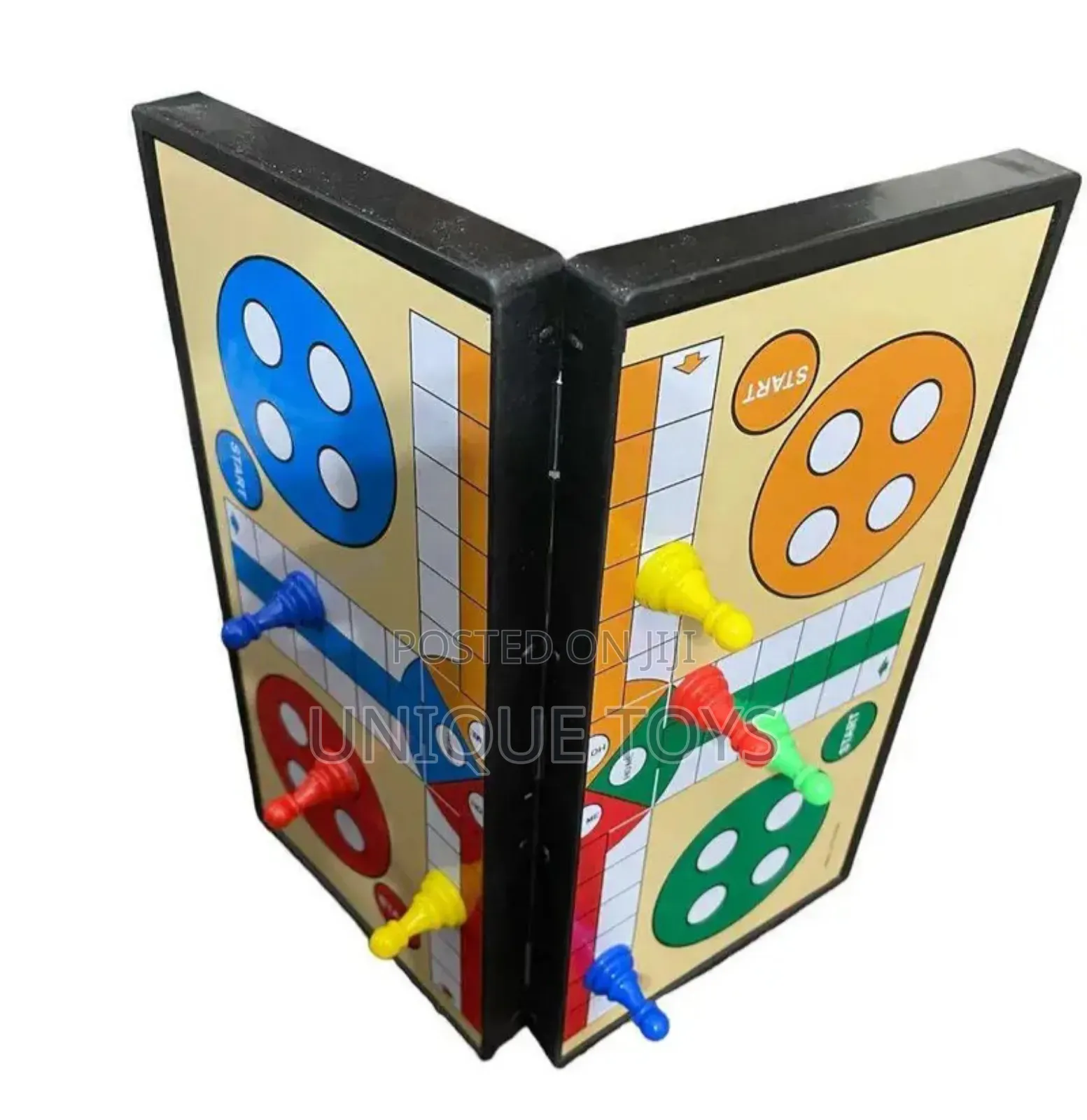 3-in-1 Magnetic Board Game Set Ludo • Chess • Checkers