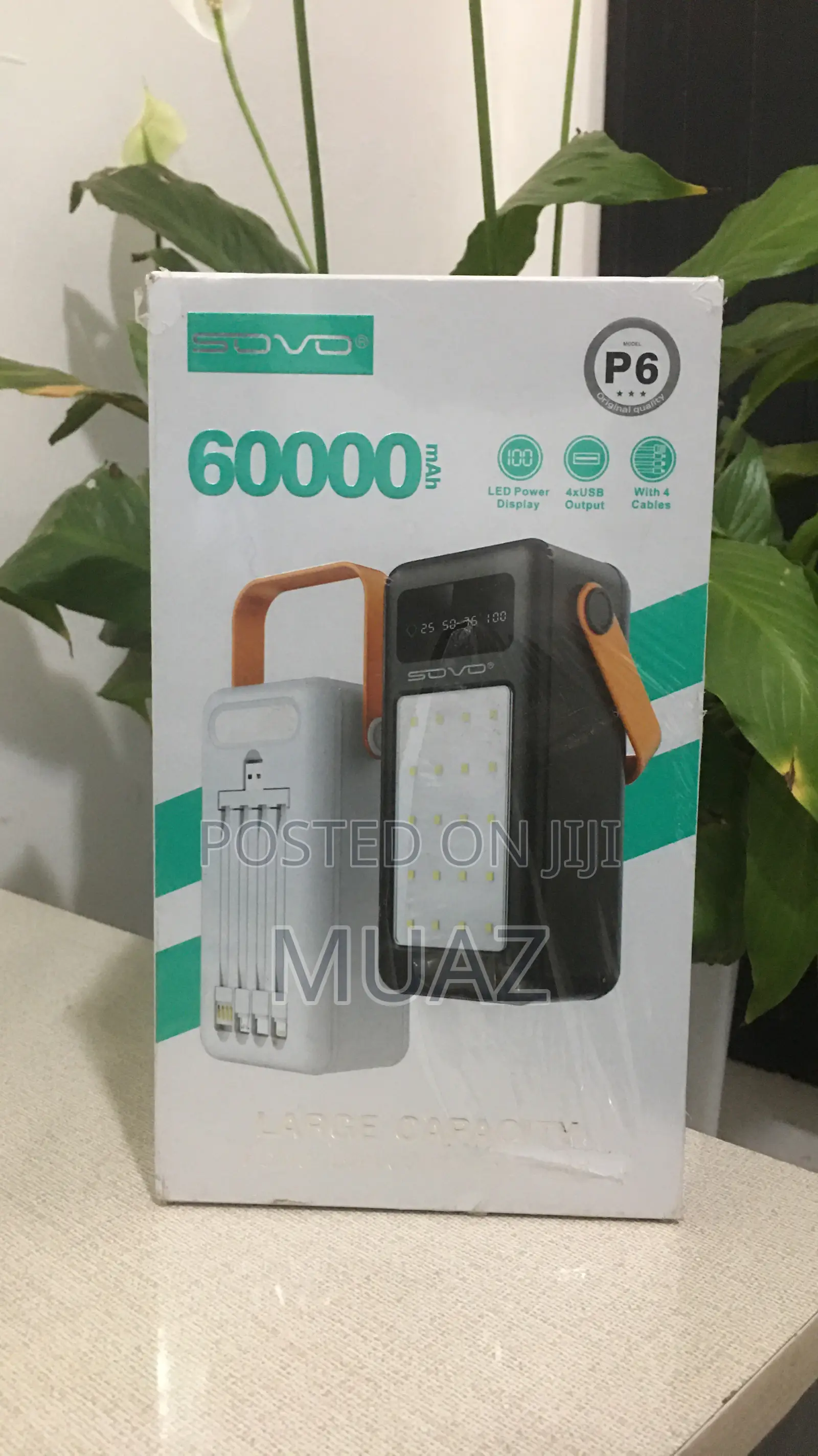 Sovo Power Bank 60,000mah
